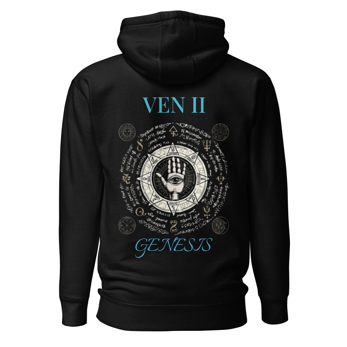 VENTURIA VEN II "GENESIS" BLACK HOODIE